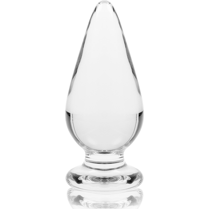 NEBULA SERIES BY IBIZA - PLUG ANAL MODÈLE 4 VERRE BOROSILICATE CLAIR 11 CM -O- 5 CM NEBULA SERIES BY IBIZA