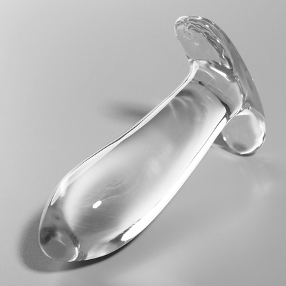 NEBULA SERIES BY IBIZA - PLUG ANAL MODÈLE 5 VERRE BOROSILICATE CLAIR 12.5 CM -O- 3.5 CM NEBULA SERIES BY IBIZA