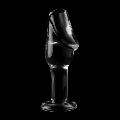 NEBULA SERIES BY IBIZA - PLUG ANAL MODÈLE 6 VERRE BOROSILICATE CLAIR 12.5 CM -O- 4 CM NEBULA SERIES BY IBIZA