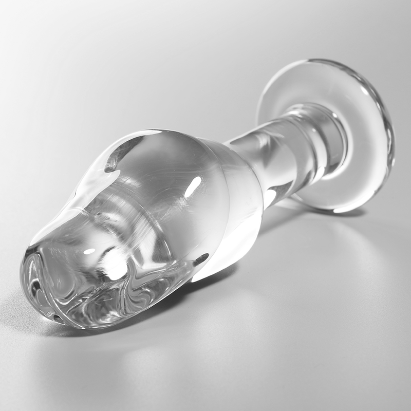 NEBULA SERIES BY IBIZA - PLUG ANAL MODÈLE 6 VERRE BOROSILICATE CLAIR 12.5 CM -O- 4 CM NEBULA SERIES BY IBIZA
