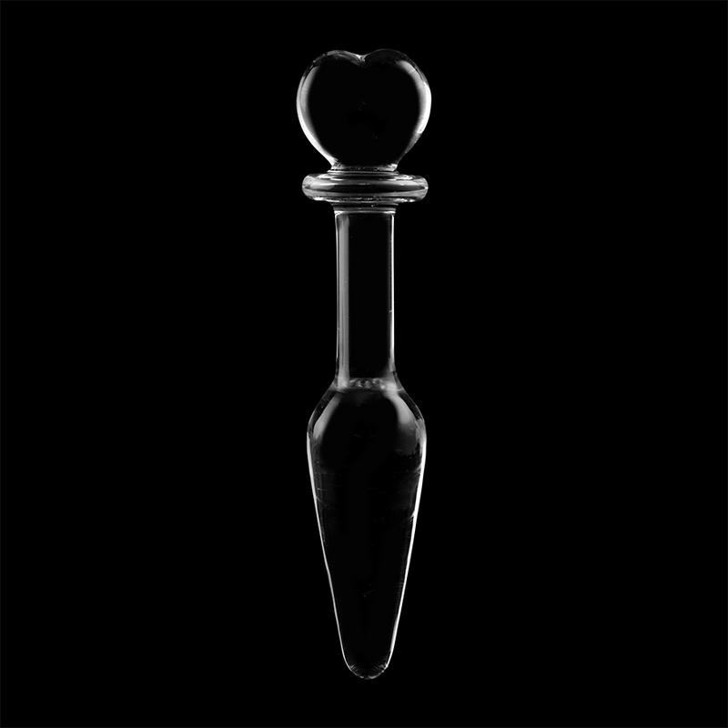 NEBULA SERIES BY IBIZA - PLUG ANAL MODÈLE 7 VERRE BOROSILICATE CLAIR 13.5 CM -O- 3 CM NEBULA SERIES BY IBIZA