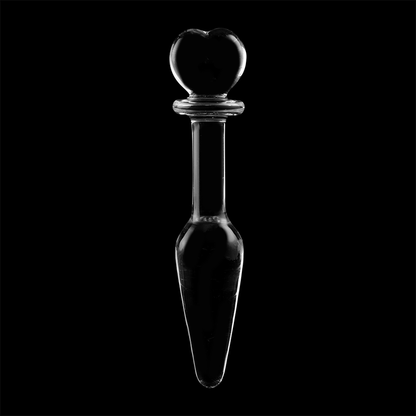 NEBULA SERIES BY IBIZA - PLUG ANAL MODÈLE 7 VERRE BOROSILICATE CLAIR 13.5 CM -O- 3 CM NEBULA SERIES BY IBIZA