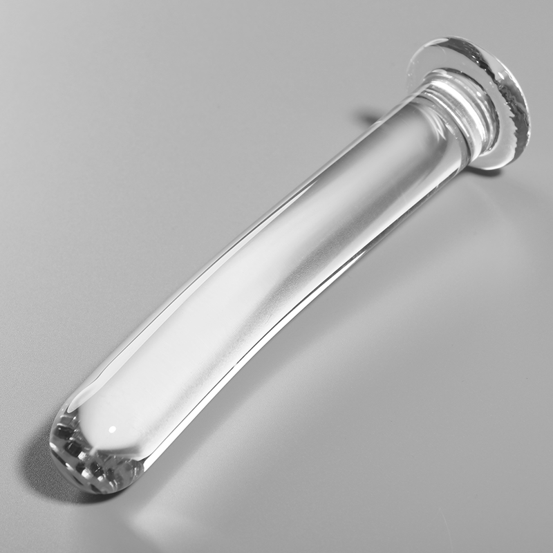 NEBULA SERIES BY IBIZA - MODÈLE 8 GODE EN VERRE BOROSILICATE CLAIR 14.5 CM -O- 2 CM NEBULA SERIES BY IBIZA