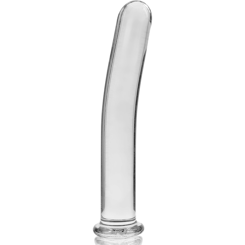 NEBULA SERIES BY IBIZA - MODÈLE 9 GODE EN VERRE BOROSILICATE CLAIR 15.5 CM -O- 2.5 CM NEBULA SERIES BY IBIZA