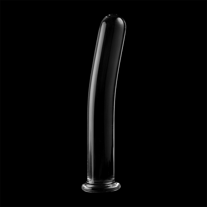 NEBULA SERIES BY IBIZA - MODÈLE 9 GODE EN VERRE BOROSILICATE CLAIR 15.5 CM -O- 2.5 CM NEBULA SERIES BY IBIZA