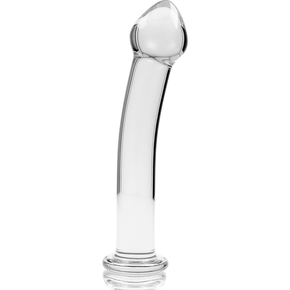 NEBULA SERIES BY IBIZA - MODÈLE 11 GODE EN VERRE BOROSILICATE CLAIR 16 CM -O- 3 CM NEBULA SERIES BY IBIZA