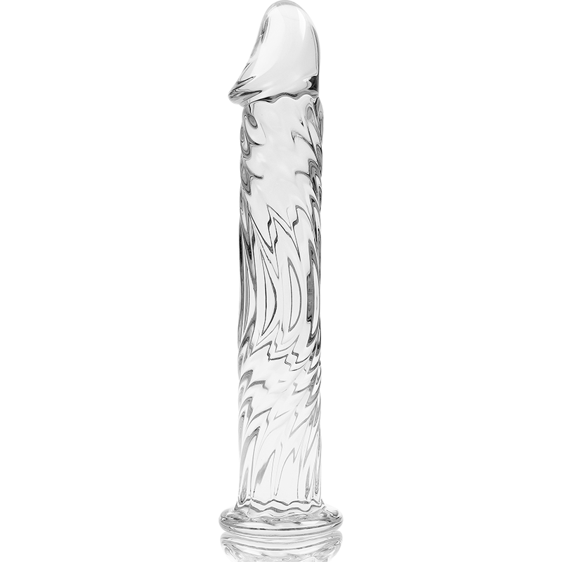 NEBULA SERIES BY IBIZA - MODÈLE 12 GODE EN VERRE BOROSILICATE CLAIR 17 CM -O- 3.5 CM NEBULA SERIES BY IBIZA