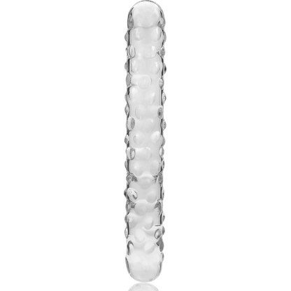 NEBULA SERIES BY IBIZA - MODÈLE 15 GODE EN VERRE BOROSILICATE CLAIR 18.5 CM -O- 3 CM NEBULA SERIES BY IBIZA