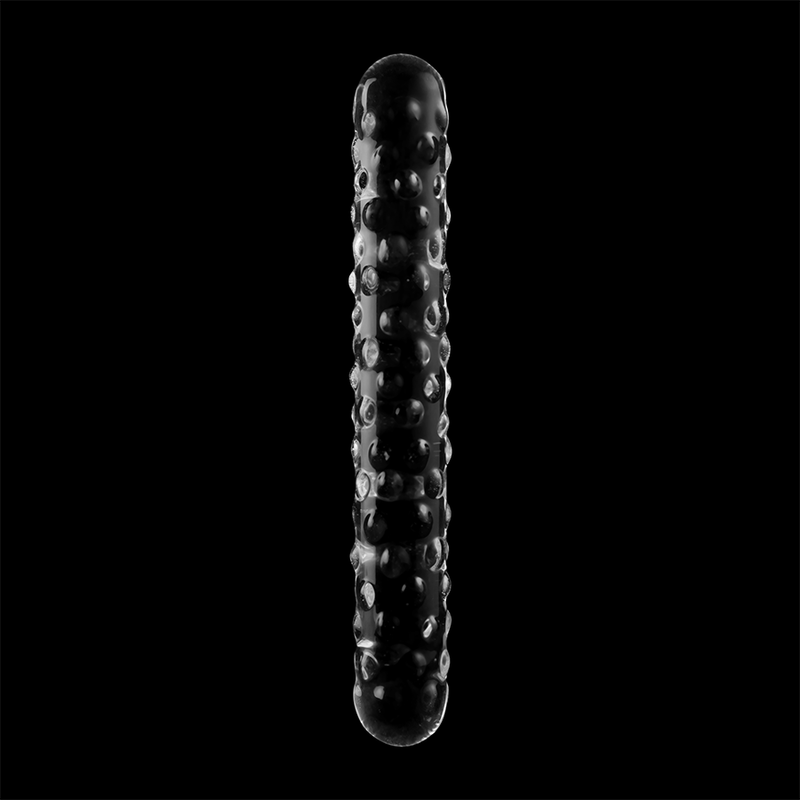 NEBULA SERIES BY IBIZA - MODÈLE 15 GODE EN VERRE BOROSILICATE CLAIR 18.5 CM -O- 3 CM NEBULA SERIES BY IBIZA