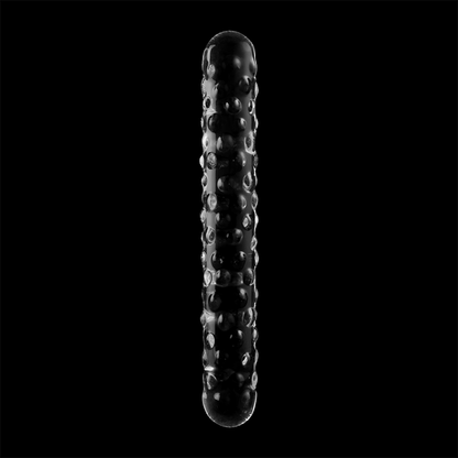 NEBULA SERIES BY IBIZA - MODÈLE 15 GODE EN VERRE BOROSILICATE CLAIR 18.5 CM -O- 3 CM NEBULA SERIES BY IBIZA