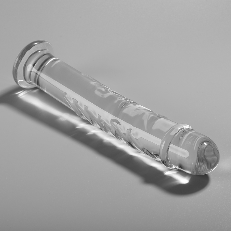 NEBULA SERIES BY IBIZA - MODÈLE 16 GODE EN VERRE BOROSILICATE CLAIR 18.5 CM -O- 3 CM NEBULA SERIES BY IBIZA
