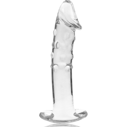NEBULA SERIES BY IBIZA - MODÈLE 19 GODE EN VERRE BOROSILICATE CLAIR 18.5 CM -O- 4 CM NEBULA SERIES BY IBIZA