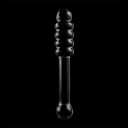 NEBULA SERIES BY IBIZA - MODÈLE 20 GODE EN VERRE BOROSILICATE CLAIR 20.5 CM -O- 3 CM NEBULA SERIES BY IBIZA
