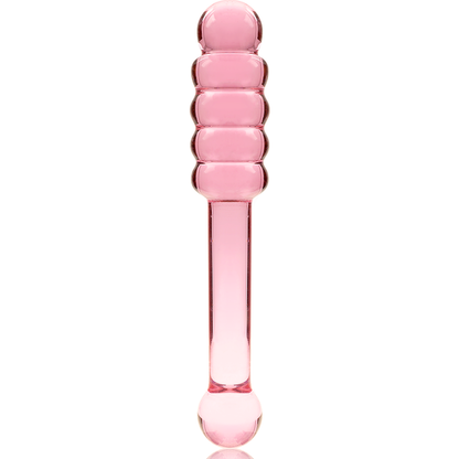 NEBULA SERIES BY IBIZA - MODÈLE 20 GODE EN VERRE BOROSILICATE ROSE 20.5 CM -O- 3 CM NEBULA SERIES BY IBIZA