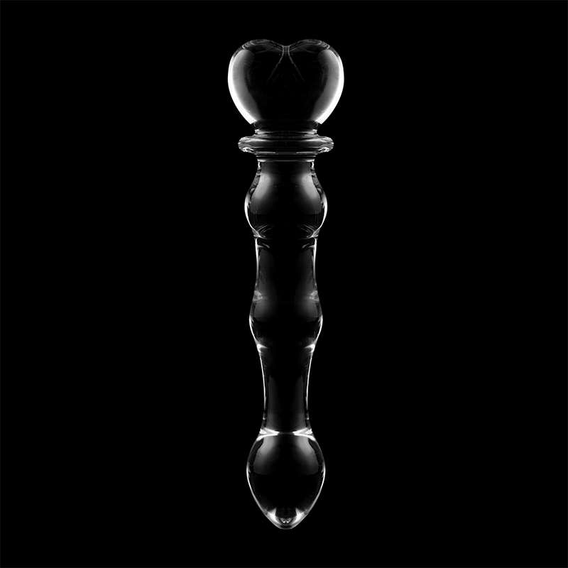 NEBULA SERIES BY IBIZA - MODÈLE 21 GODE EN VERRE BOROSILICATE CLAIR 20.5 CM -O- 3.5 CM NEBULA SERIES BY IBIZA