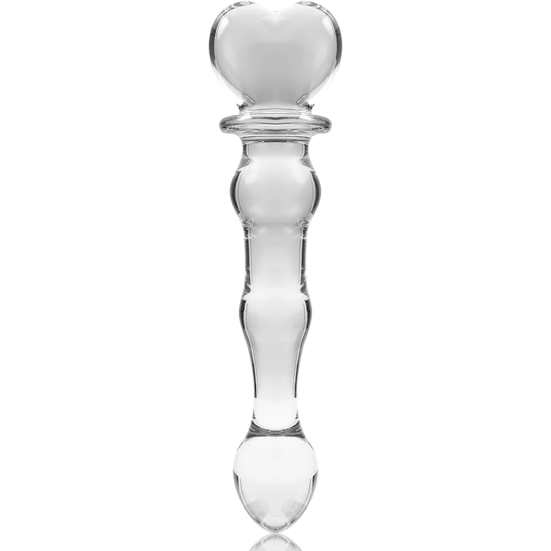 NEBULA SERIES BY IBIZA - MODÈLE 21 GODE EN VERRE BOROSILICATE CLAIR 20.5 CM -O- 3.5 CM NEBULA SERIES BY IBIZA