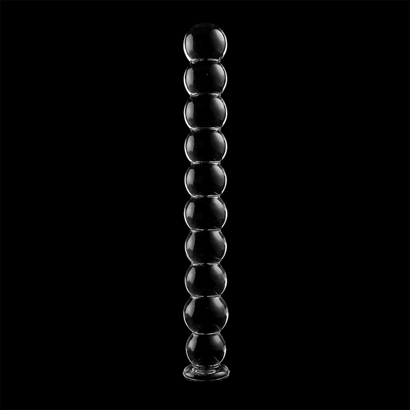 NEBULA SERIES BY IBIZA - MODÈLE 22 GODE EN VERRE BOROSILICATE CLAIR 21.5 CM -O- 2.5 CM NEBULA SERIES BY IBIZA
