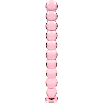 NEBULA SERIES BY IBIZA - MODÈLE 22 GODE EN VERRE BOROSILICATE ROSE 21.5 CM -O- 2.5 CM NEBULA SERIES BY IBIZA