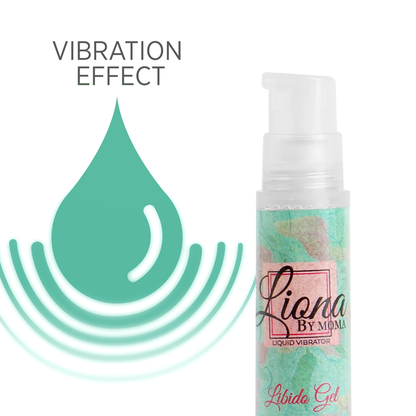 LIONA BY MOMA - VIBRATEUR LIQUIDE LIBIDO GEL 6 ML LIONA BY MOMA