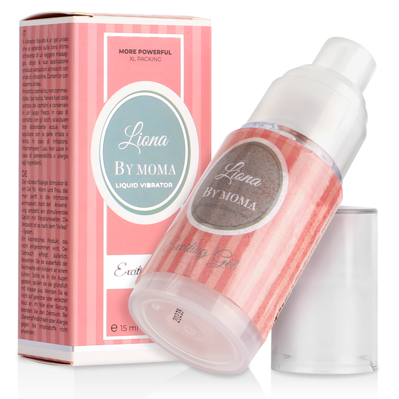 LIONA BY MOMA - VIBRATEUR LIQUIDE GEL EXCITANT15 ML LIONA BY MOMA