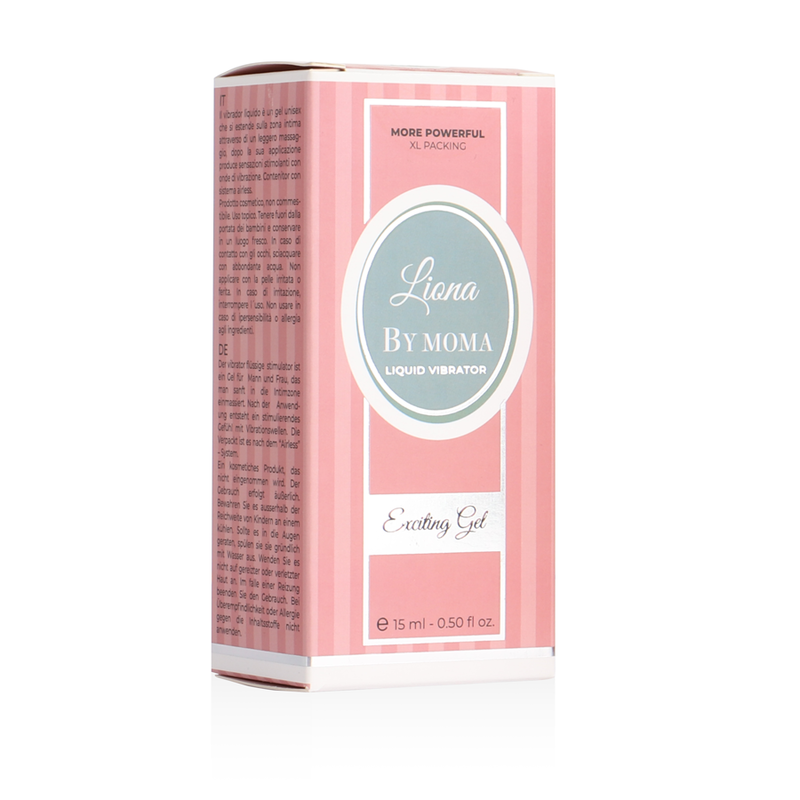 LIONA BY MOMA - VIBRATEUR LIQUIDE GEL EXCITANT15 ML LIONA BY MOMA