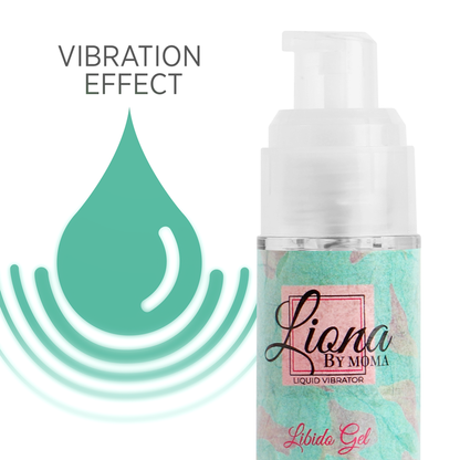 LIONA BY MOMA - VIBRATEUR LIQUIDE LIBIDO GEL 15 ML LIONA BY MOMA