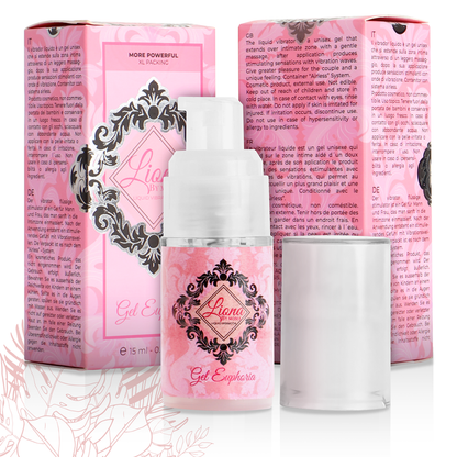 LIONA BY MOMA - VIBRATEUR LIQUIDE EUPHORIA GEL 15 ML LIONA BY MOMA
