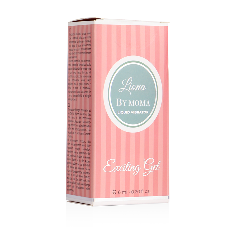 LIONA BY MOMA - VIBRATEUR LIQUIDE GEL EXCITANT 6 ML LIONA BY MOMA