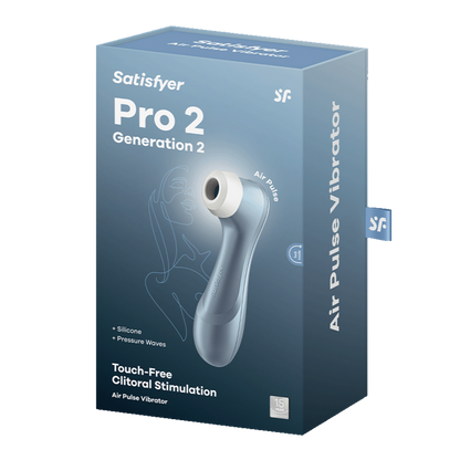 SATISFYER - STIMULATEUR BLEU PRO 3 SATISFYER AIR PULSE