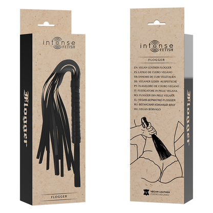 INTENSE - FETISH FLOGGER EN CUIR VÉGÉTALIEN INTENSE FETISH