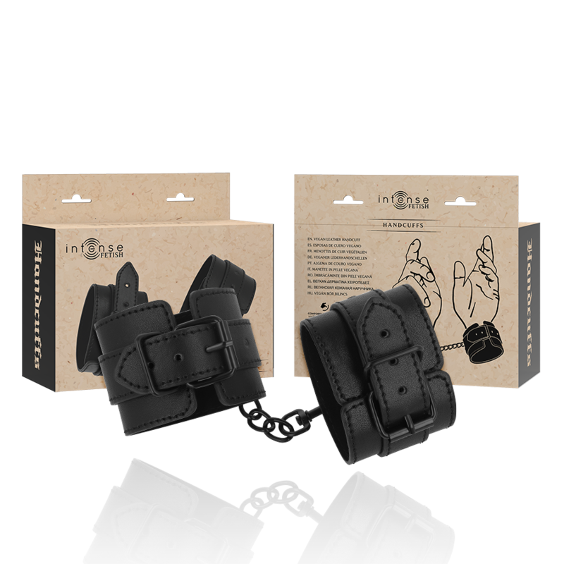 INTENSE - FETISH MENOTTES EN CUIR VÉGÉTALIEN INTENSE FETISH