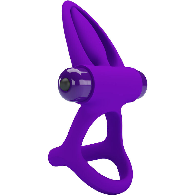 PRETTY LOVE - ANNEAU VIBRATEUR 10 VIBRATIONS SILICONE VIOLETTE PRETTY LOVE MALE