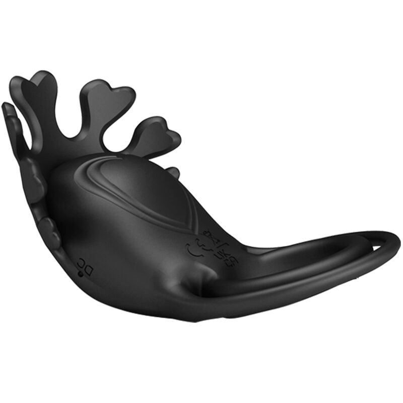PRETTY LOVE - ANNEAU VIBRATEUR RUBEN 7 VIBRATIONS SILICONE NOIR PRETTY LOVE MALE