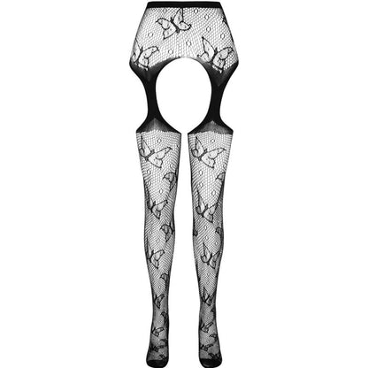 PASSION - BODYSTOCKING ECO COLLECTION ECO S001 ROUGE PASSION WOMAN GARTER & STOCK