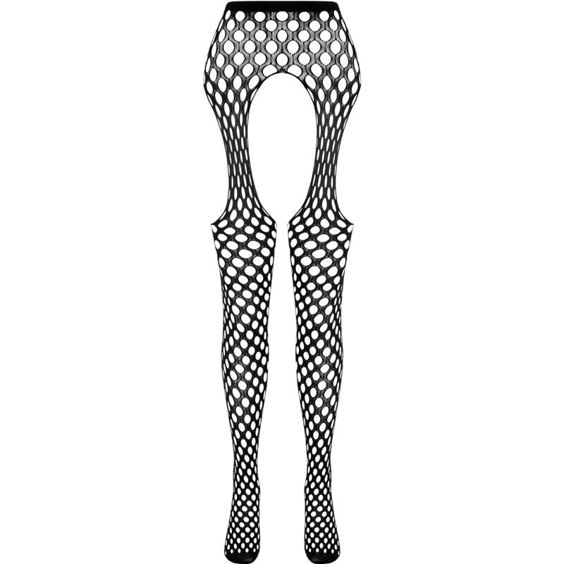 PASSION - BODYSTOCKING ECO COLLECTION ECO S003 ROUGE PASSION WOMAN GARTER & STOCK