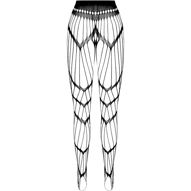 PASSION - BODYSTOCKING ECO COLLECTION ECO S006 ROUGE PASSION WOMAN GARTER & STOCK