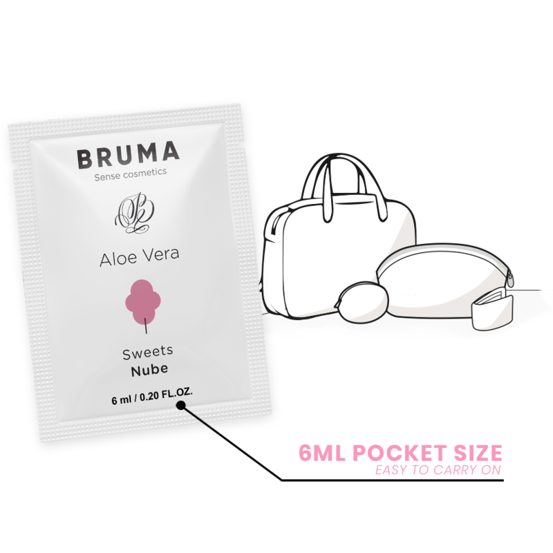 BRUMA - GEL GLISSANT À L''ALOE VERA SAVEUR BONBONS 6 ML BRUMA