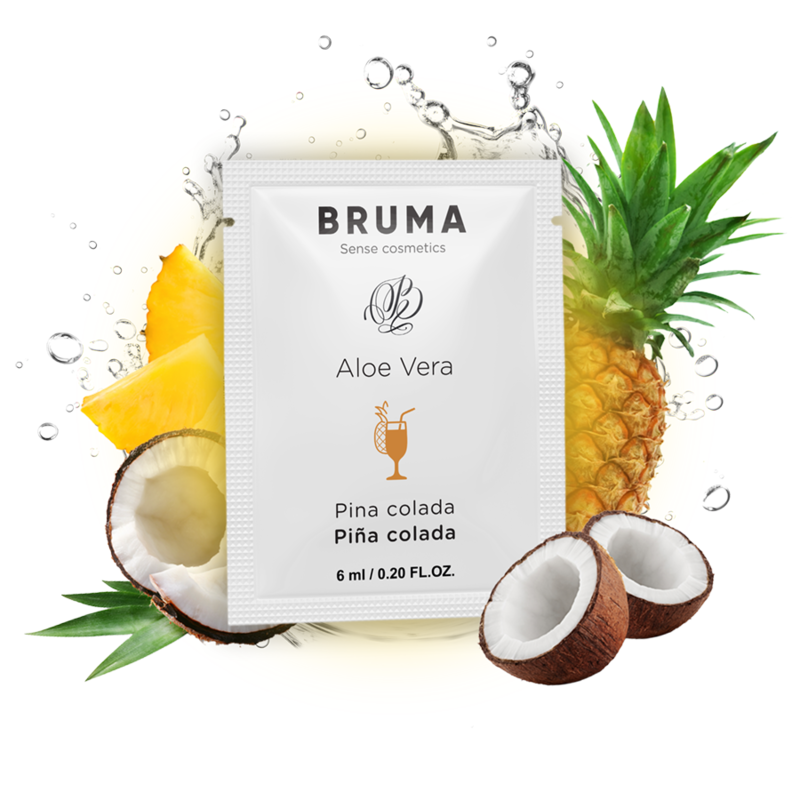 BRUMA - GEL GLISSANT À L''ALOE VERA SAVEUR PINA COLADA 6 ML BRUMA