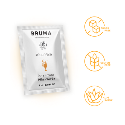 BRUMA - GEL GLISSANT À L''ALOE VERA SAVEUR PINA COLADA 6 ML BRUMA