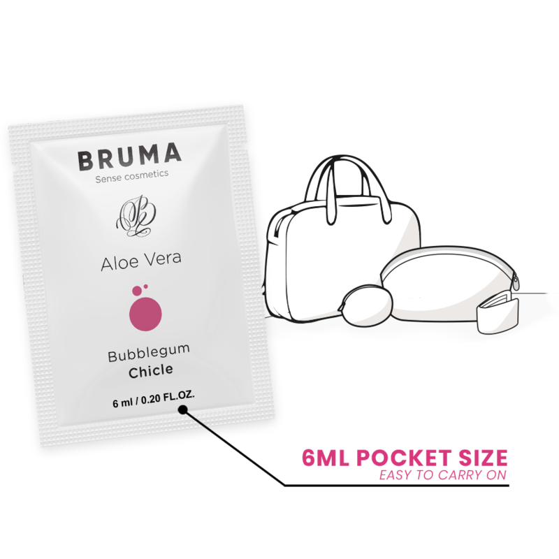 BRUMA - GEL GLISSANT ALOE VERA SAVEUR BUBBLEGUM 6 ML BRUMA
