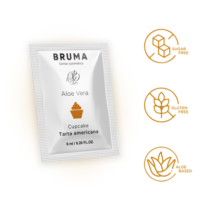 BRUMA - GEL GLISSANT À L''ALOE VERA SAVEUR CUPCAKE 6 ML BRUMA