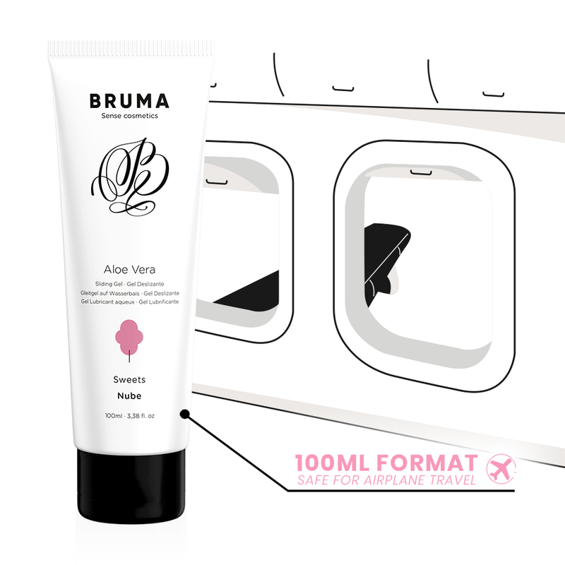 BRUMA - GEL GLISSANT À L'ALOE VERA SAVEUR BONBONS 100 ML BRUMA