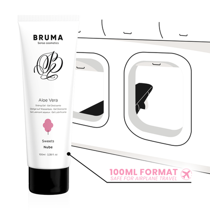 BRUMA - GEL GLISSANT À L'ALOE VERA SAVEUR BONBONS 100 ML BRUMA