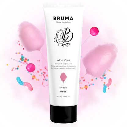 BRUMA - GEL GLISSANT À L'ALOE VERA SAVEUR BONBONS 100 ML BRUMA