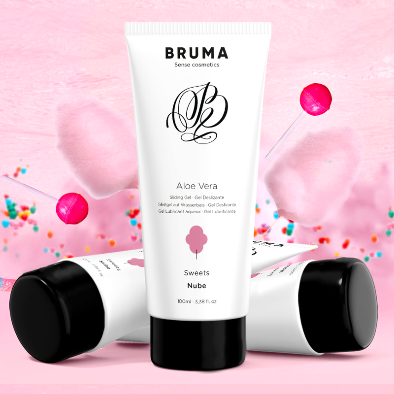 BRUMA - GEL GLISSANT À L'ALOE VERA SAVEUR BONBONS 100 ML BRUMA
