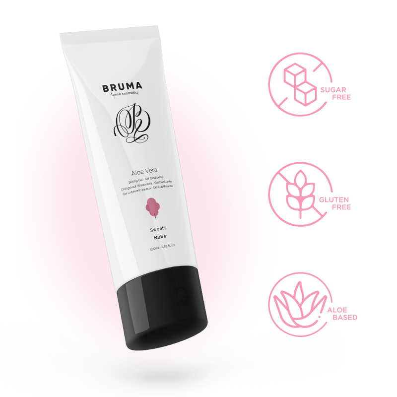 BRUMA - GEL GLISSANT À L'ALOE VERA SAVEUR BONBONS 100 ML BRUMA