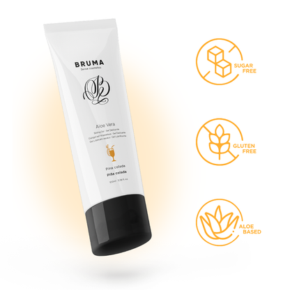 BRUMA - GEL GLISSANT À L''ALOE VERA SAVEUR PINA COLADA 100 ML BRUMA