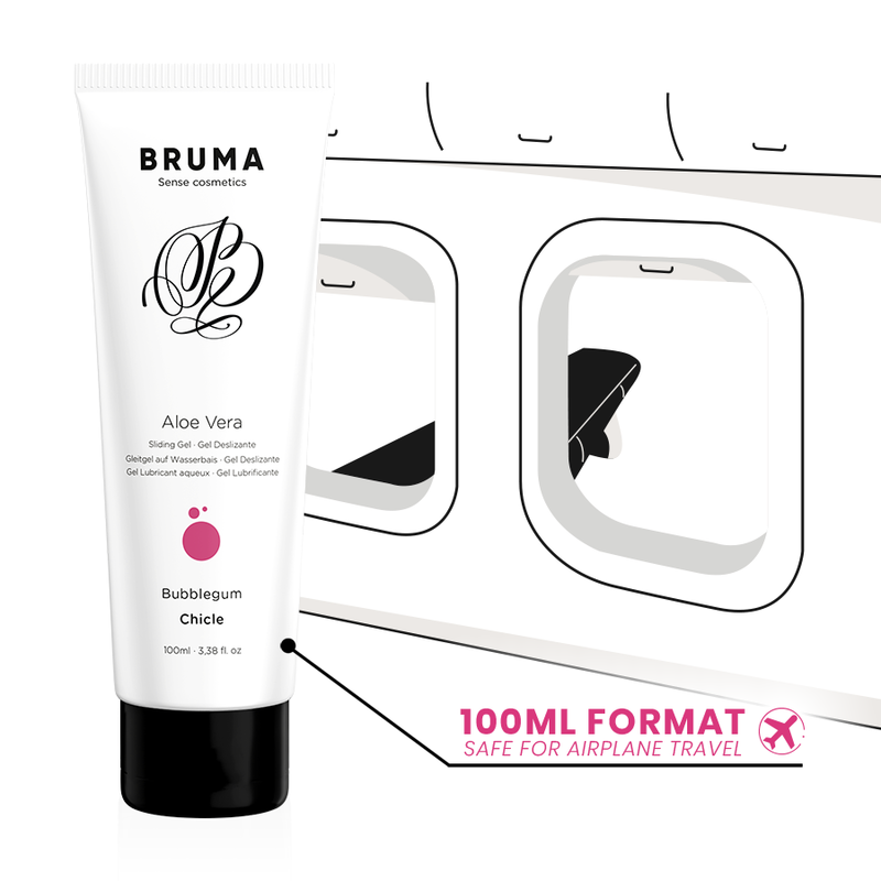 BRUMA - GEL GLISSANT ALOE VERA SAVEUR BUBBLEGUM 100 ML BRUMA