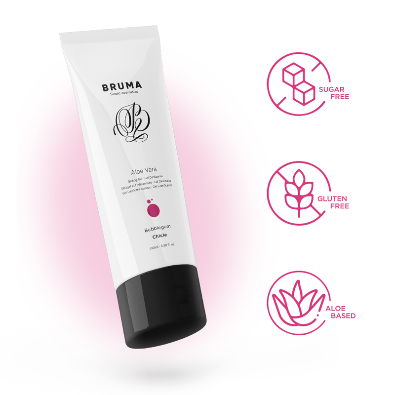 BRUMA - GEL GLISSANT ALOE VERA SAVEUR BUBBLEGUM 100 ML BRUMA
