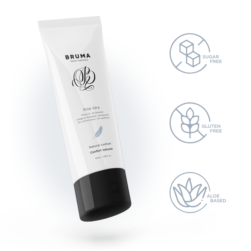 BRUMA - GEL GLISSANT ALOE VERA CONFORT NATUREL 100 ML BRUMA